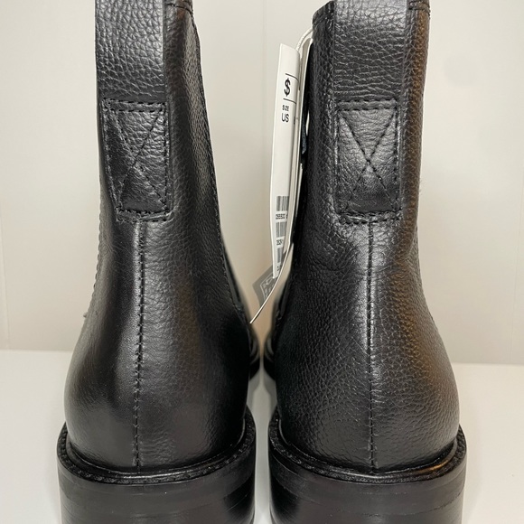 H&M Genuine Leather Women’s Chelsea Boots Size 8.5 NWT - Picture 7 of 10